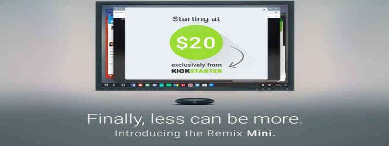 Remix Mini Android PC gets Lots of Love on Kickstarter